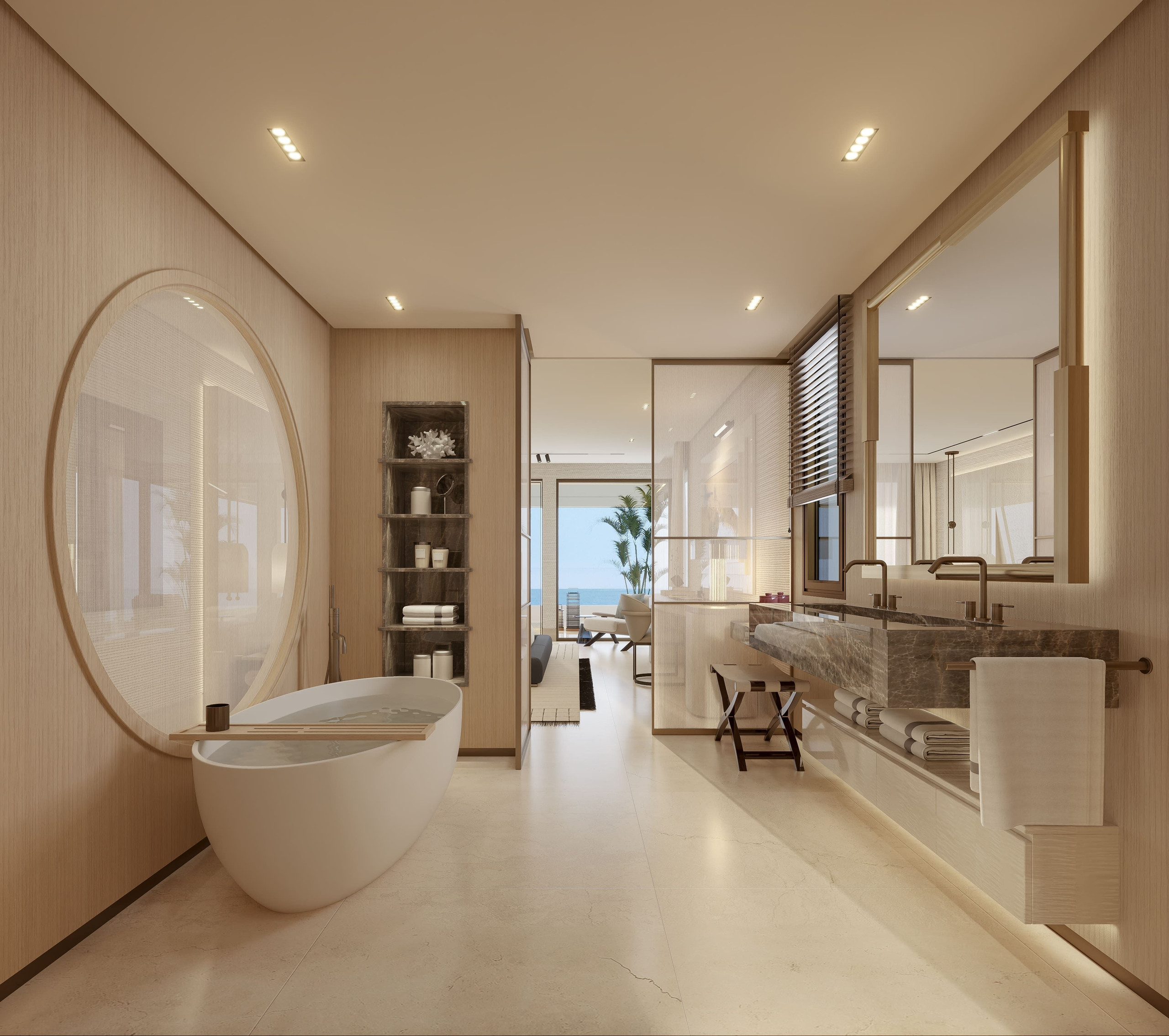 Apartments in Estepona with sea views, ready in 2028