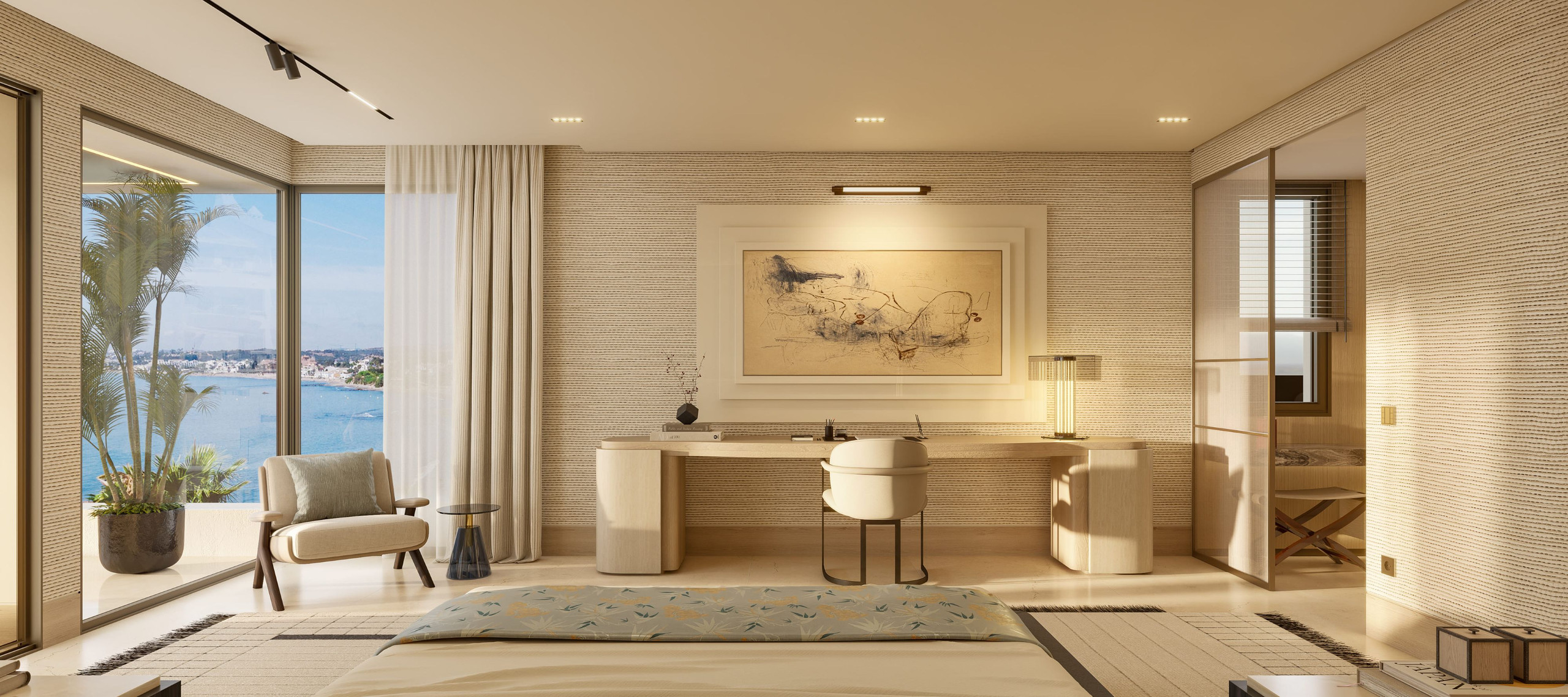 Apartments in Estepona with sea views, ready in 2028