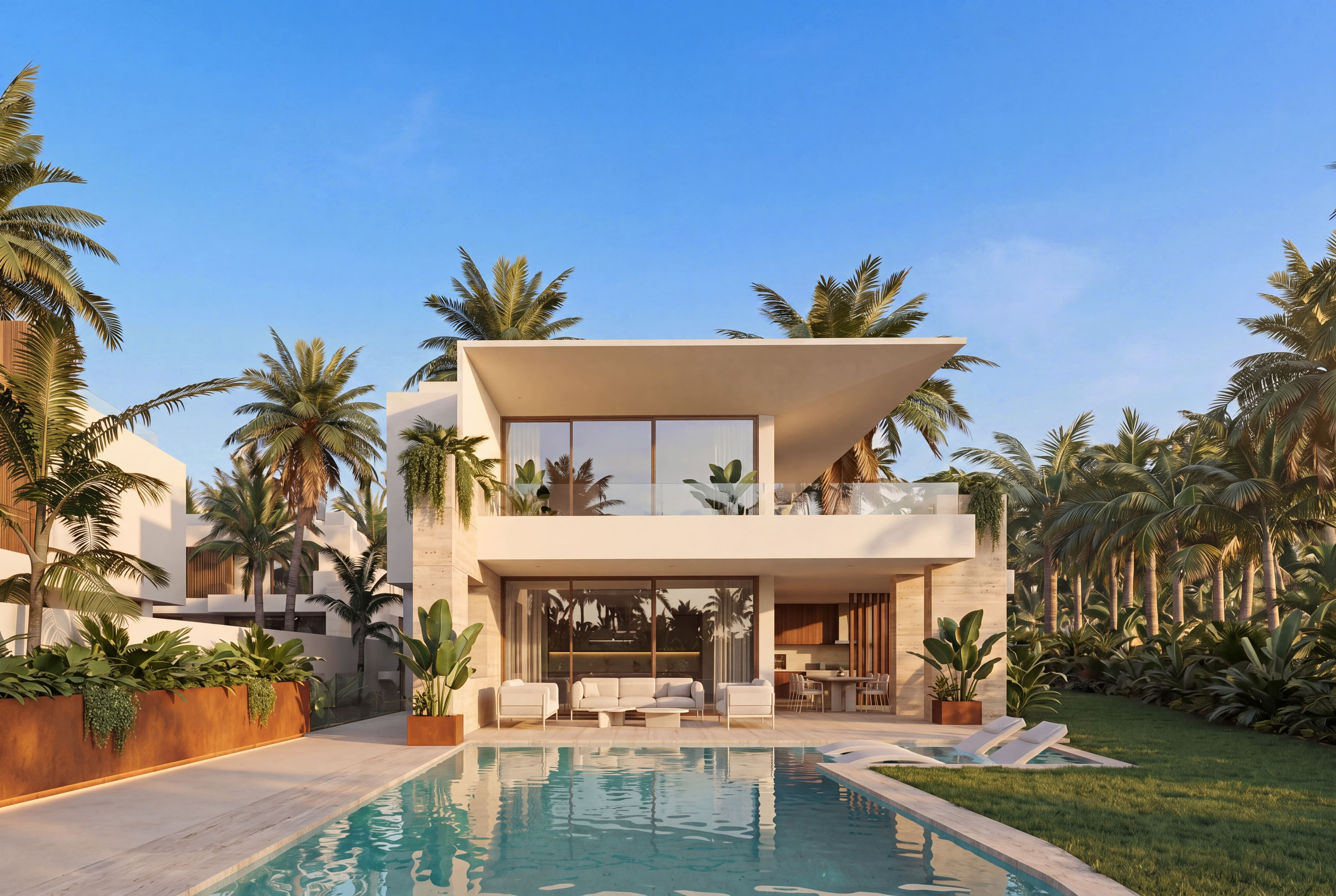 Villas de 4 a 5 dormitorios en Marbella junto al golf