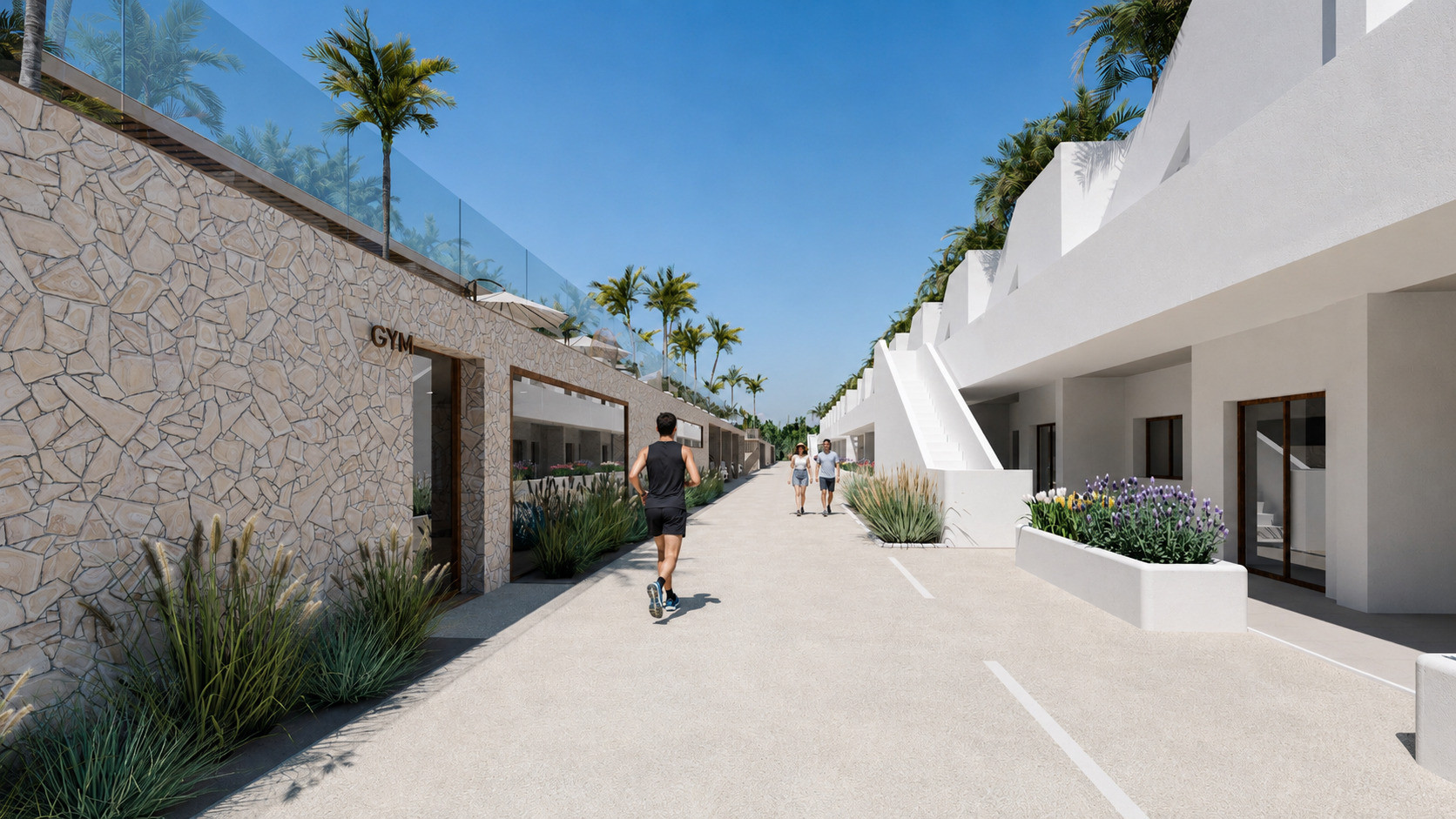 New-build bungalows in Pulpí with sea views